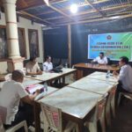 Suasana penetapan SK Dewan Kehormatan PWI Sulut terkait sanksi etik terhadap anggota PWI di Kotamobagu, Jumat (26/6/2026).