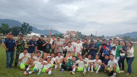 Menang 1-0, Amkei Kodim 1303 Bolmong Segel Tiket Final Matali Cup V 2026
