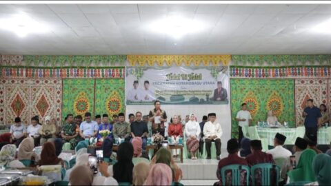 ‎Wali Kota Weny Gaib Hadiri Halal Bi Halal di Kotamobagu Barat dan Utara, Ajak Warga Perkuat Persatuan
