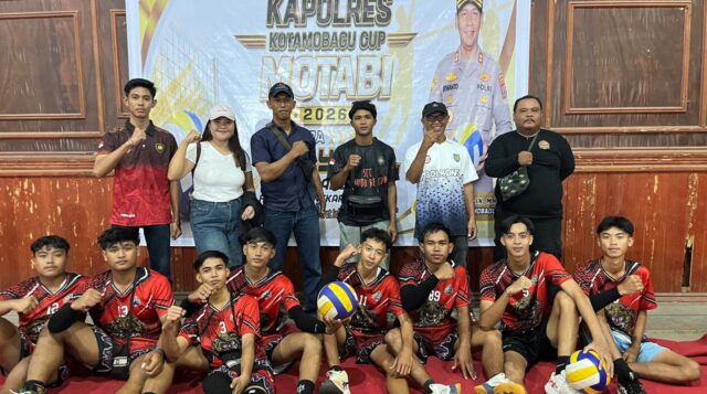 SMAS Budi Luhur Kembang Mertha Juara Voli Piala Kapolres Kotamobagu