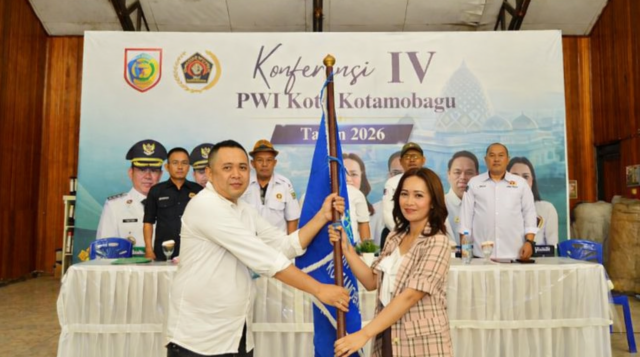 Terpilih Ketua PWI Kotamobagu, Konni Balamba Ingatkan Soal Integritas Wartawan