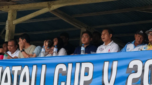 Pastikan Laga Aman, Kasat Reskrim Polres Kotamobagu Ahmad Waafi Kawal Langsung Semifinal Matali Cup V 2026