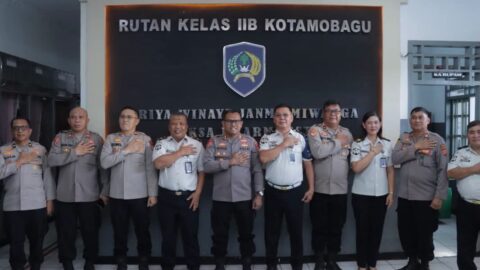 Perkuat Sinergi, Kapolres Kotamobagu Sambangi Rutan dan TNBNW