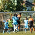 Skuad Bintang Muda Matali saat bertanding melawan ZM FC Bolsel dalam lanjutan kompetisi TCL Cup 2026 di Stadion Nunuk Matali, Kotamobagu, Sabtu, 11 Juli 2026