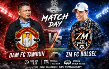 Berburu Poin Perdana, DAM FC Siap Hadapi ZM FC di TCL 2026