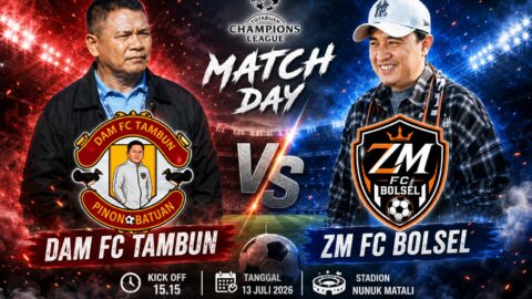 Berburu Poin Perdana, DAM FC Siap Hadapi ZM FC di TCL 2026