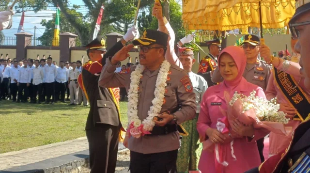 Kapolres Kotamobagu AKBP Abdul Kholik Resmi Bertugas