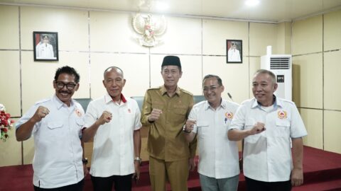 Bupati Iskandar Buka Musorkab KONI Bolsel