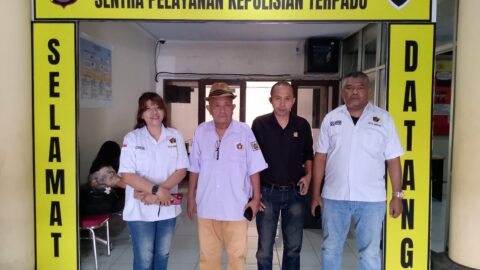 Datangi Polda, PWI Sulut Desak Polisi Usut Laporan Kasus Hotman Paris