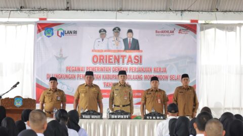 Buka Orientasi PPPK, Bupati Iskandar: Jangan Pernah Lelah Berbuat untuk Bolsel