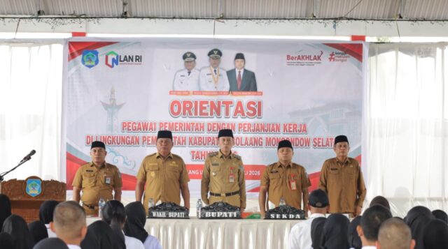 Buka Orientasi PPPK, Bupati Iskandar: Jangan Pernah Lelah Berbuat untuk Bolsel