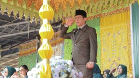 Pemkot Kotamobagu Gelar Upacara Peringatan Hardiknas, Wali Kota Weny Gaib Bacakan Sambutan Mendikdasmen RI