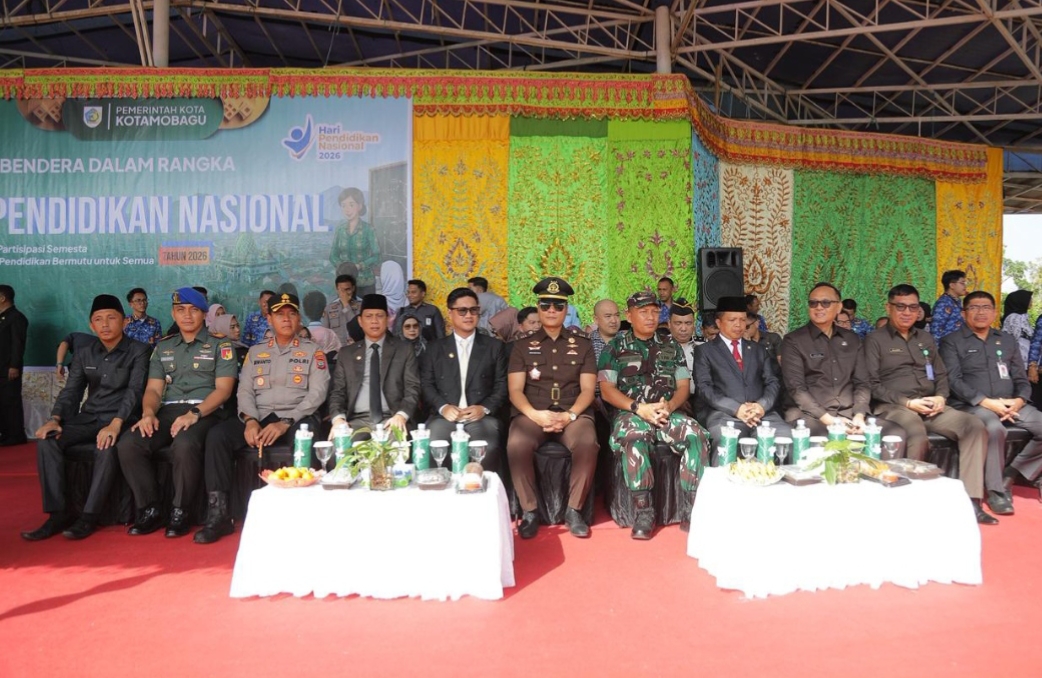 Pemkot Kotamobagu Gelar Upacara Peringatan Hardiknas, Wali Kota Weny Gaib Bacakan Sambutan Mendikdasmen RI 4 IMG 20260628 150322 031 1