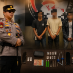 Polres Boltim mengamankan lima pelaku beserta barang bukti sepuluh paket narkotika jenis sabu hasil pengungkapan jaringan lintas daerah.