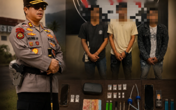 Tak Punya Ruang! Polres Boltim Gulung Sindikat Narkoba Antar-Kabupaten