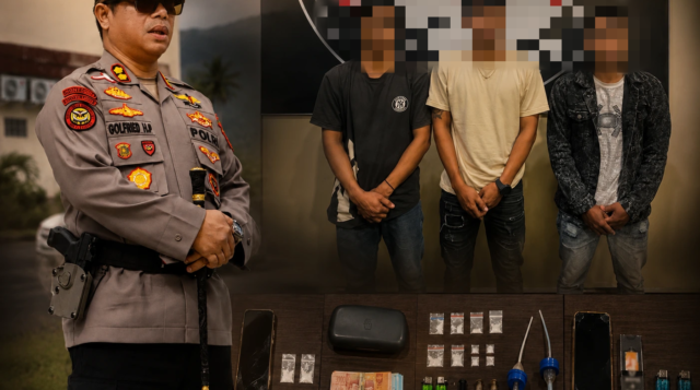 Tak Punya Ruang! Polres Boltim Gulung Sindikat Narkoba Antar-Kabupaten