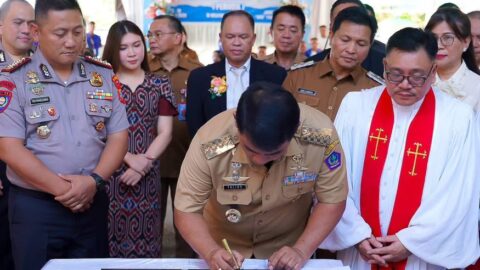 Hadiri Sidang Sinode GMIBM, Dhea Lumenta Dorong Peran Pemuda Gereja