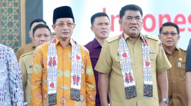 Buka MTQ XXXI, Menag Puji Kepemimpinan Gubernur Yulius dalam Jaga Toleransi