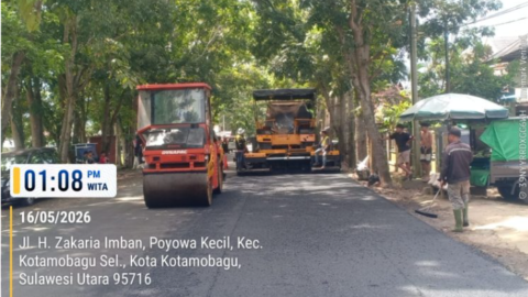 Pasca Insiden Kecelakaan di Lokasi Perbaikan Jalan Poyowa Kecil, Dinas PUPR Kotamobagu Beri Tanggapan