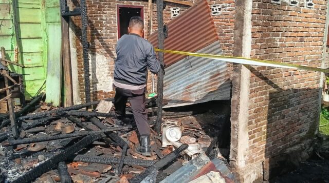 Kebakaran di Bongkudai Boltim Hanguskan 3 Rumah, 1 Lansia Tewas