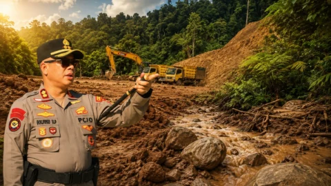 Aktivitas PETI di Mintu Boltim Picu Ancaman Banjir Bandang, Kapolres: Akan Ditutup 