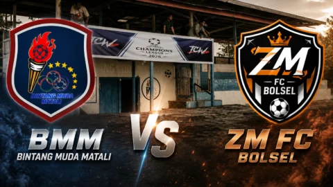 TCL 11 Juli: Mampukah Duet Vincent-Anto Hancurkan BMM? Saksikan di Nunuk Matali Sore Ini! 9 Skuad Bintang Muda Matali bersiap menjamu ZM FC Bolsel dalam lanjutan Grup B Totabuan Champions League 2026 di Stadion Nunuk Matali, Kotamobagu.