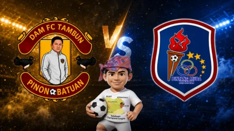 TCL 2026: DAM FC Tambun Wajib Menang Lawan BMM Sore Ini