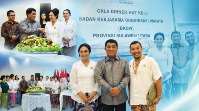 HUT ke-67 BKOW, Gubernur Yulius Dorong Peran Perempuan Sulut