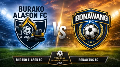 TCL 2026 Sore Ini: Burako Alason FC Targetkan Sapu Bersih, Bonawang FC Siap Menyerang Total!