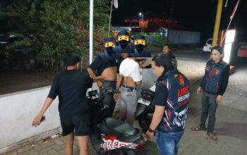 Dipimpin Kasat Reskrim AKP Hardi Daenk, KRYD URC Polres Bolmong Sasar Balap Liar dan Sajam