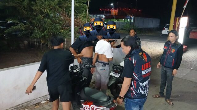 Dipimpin Kasat Reskrim AKP Hardi Daenk, KRYD URC Polres Bolmong Sasar Balap Liar dan Sajam