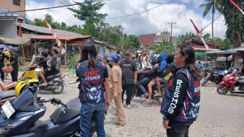 Pengucapan Syukur Dumoga Raya, URC Polres Bolmong Gelar Patroli dan Razia Sajam