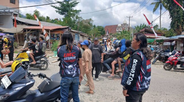 Pengucapan Syukur Dumoga Raya, URC Polres Bolmong Gelar Patroli dan Razia Sajam