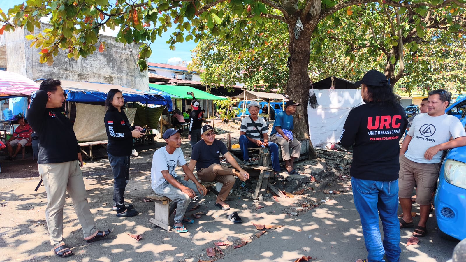 Kasat Reskrim Polres Kotamobagu IPTU Ahmad Waafi bersama Tim URC Sat Reskrim melaksanakan patroli mobile untuk mengantisipasi gangguan Kamtibmas di sejumlah wilayah Kotamobagu, Sabtu 15 Agustus 2026.