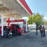 Kasat Reskrim Polres Kotamobagu IPTU Ahmad Waafi memimpin patroli cipta kondisi URC Resmob di sejumlah wilayah hukum Polres Kotamobagu.