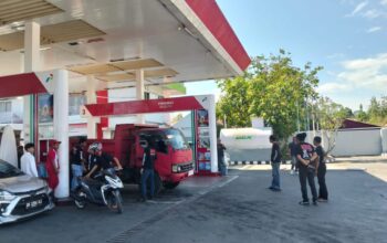 Ahmad Waafi Pimpin URC Polres Kotamobagu, Pantau SPBU dan Respons Laporan Warga