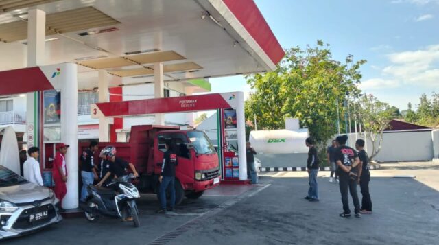Ahmad Waafi Pimpin URC Polres Kotamobagu, Pantau SPBU dan Respons Laporan Warga
