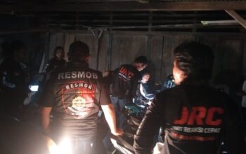 Tim URC Polres Kotamobagu Bubarkan Pemuda Miras di Gogagoman