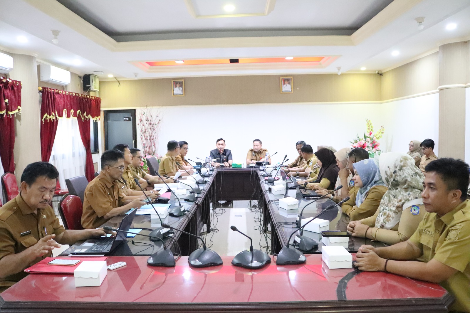 Pemkab Bolsel mengikuti evaluasi Ranperda Perubahan APBD Tahun Anggaran 2026 oleh Pemerintah Provinsi Sulawesi Utara, Senin, 24 Agustus 2026. Foto: Istimewa
