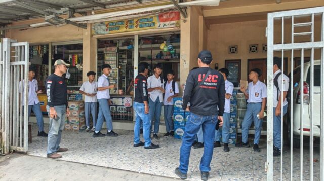 Cegah Tawuran, URC Polres Kotamobagu Intensifkan Patroli Sekolah