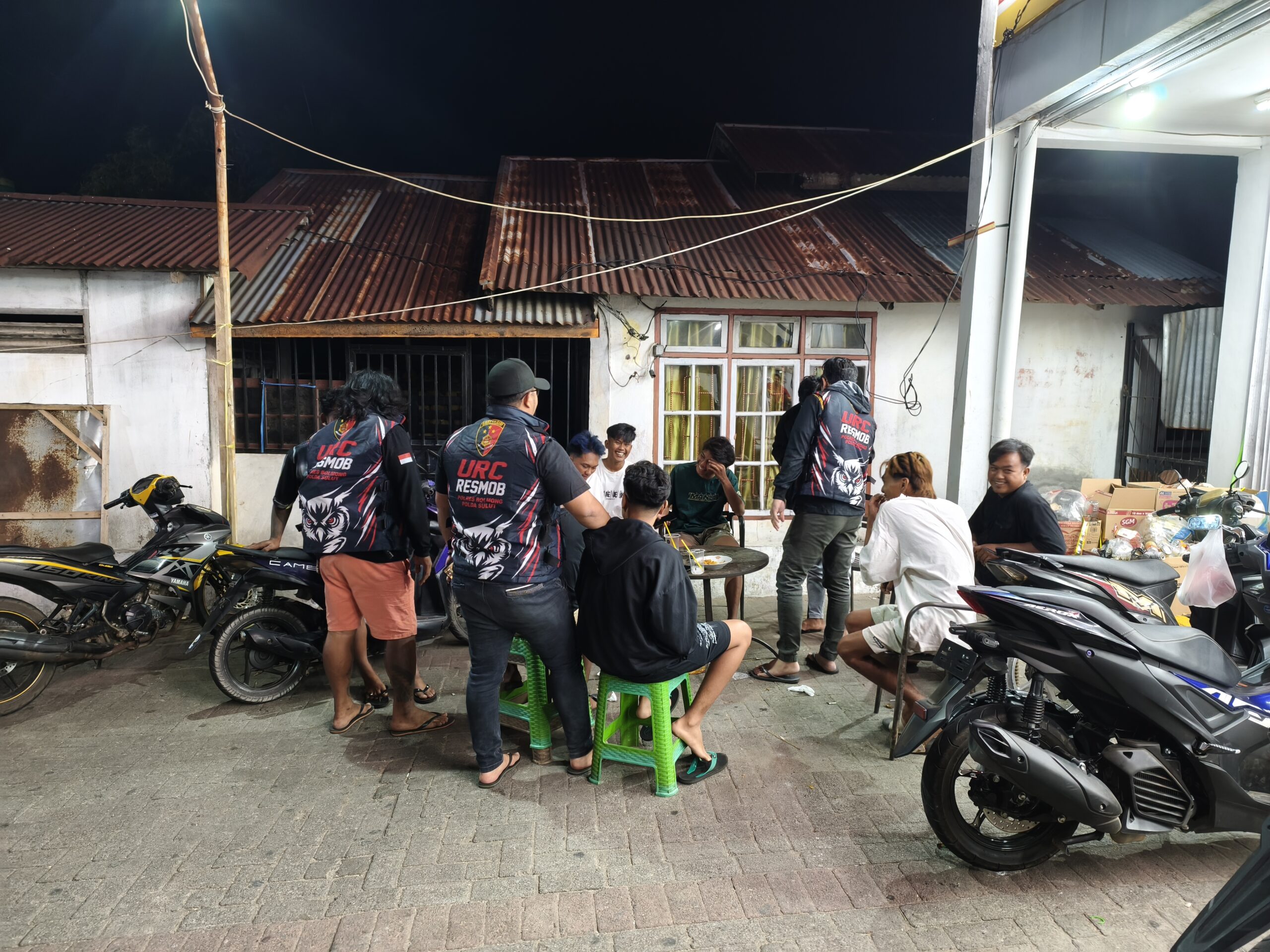 Tim URC Polres Bolmong melaksanakan patroli cipta kondisi di wilayah hukum Polres Bolmong, Rabu, 26 Agustus 2026. Foto: Tim URC Polres Bolmong.