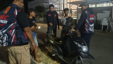 Tim URC Polres Bolmong Gelar Razia Sajam dan Patroli Kamtibmas