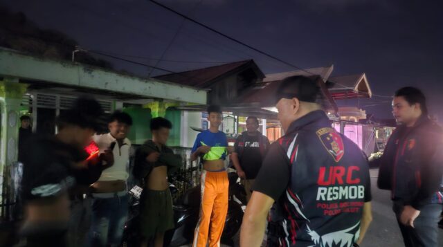 Tim URC Polres Bolmong Gelar Patroli Cipta Kondisi Cegah Kebakaran Hutan