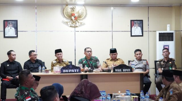 Pemkab Bolsel dan Forkopimda Bahas BBM, Karhutla, hingga Pangan