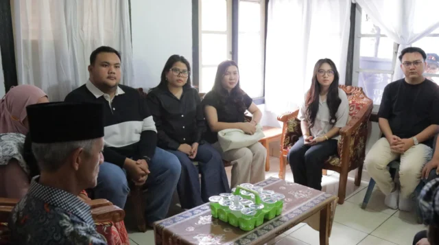 Dhea Lumenta Dampingi Ketua TIDAR Sulut Sambangi Keluarga Korban Drag Race Kotamobagu 