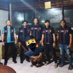 Tim URC Polres Bolmong bergerak menangani keributan dan mengamankan terduga pelaku di Desa Pusian, Kecamatan Dumoga Timur, saat Pengucapan Syukur Dumoga Raya, Minggu, 23 Agustus 2026.
