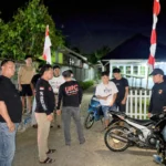 URC Sat Reskrim Polres Kotamobagu saat melaksanakan patroli mobile.