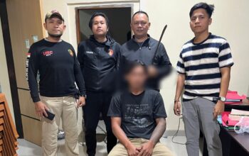 Tim URC Polres Kotamobagu Tangkap Pelaku Pengancaman di Kopandakan