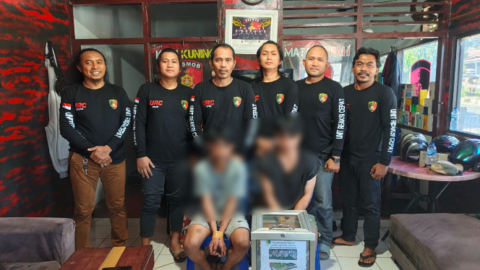 Diduga Tujuh Kali Curi Kotak Amal, Dua Pemuda Diciduk Tim URC Polres Kotamobagu