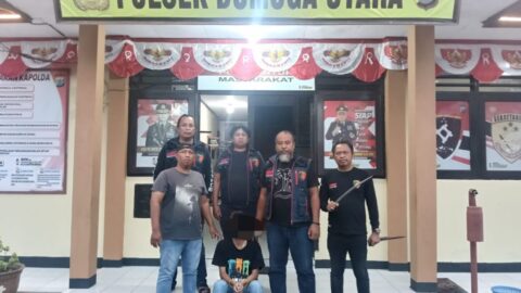 Tim URC Polres Bolmong Ringkus Pelaku Pembacokan Pelajar di Dumoga Utara